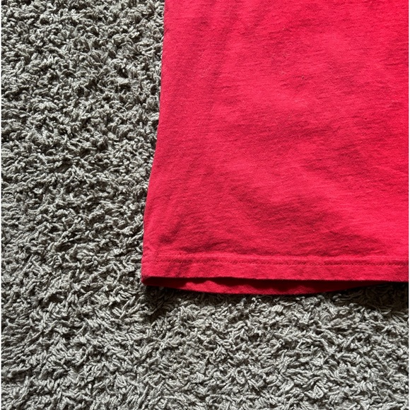 Red polo crew neck t shirt - Picture 10 of 13